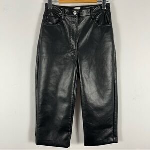 Wilfred Faux Leather Capri Pants 2